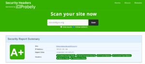 test des security headers