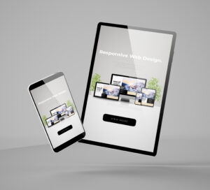 smartphone et tablette illustrant le responsive design