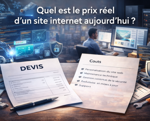 Prix réel d’un site internet entre devis affiché et coûts cachés
