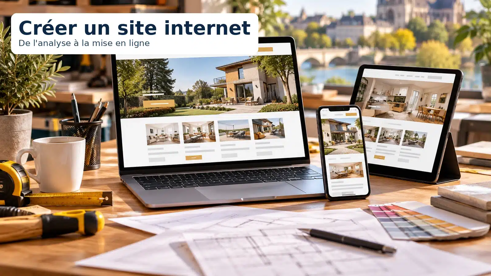 Création de sites internet clés en main 4 Les étapes de création d'un site internet à Orléans